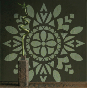 Stencil Rosone 166